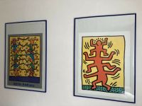Bilderrahmen blau groß, Keith Haring Köln - Ostheim Vorschau