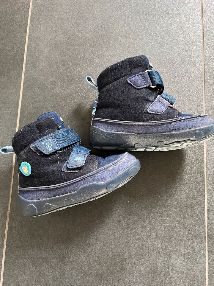 Affenzahn Stiefel 24 sehr gut blau Kinder in Uelzen