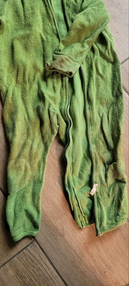 Overall grün Hans Natur Fleece 86/92 in Pirna