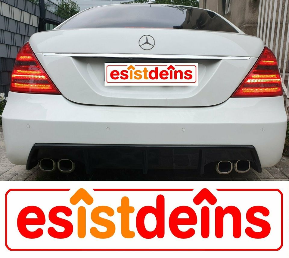 Mercedes S-Klasse W221 LED Rückleuchten 05-3/09 Lauflicht-Blinker in Quickborn