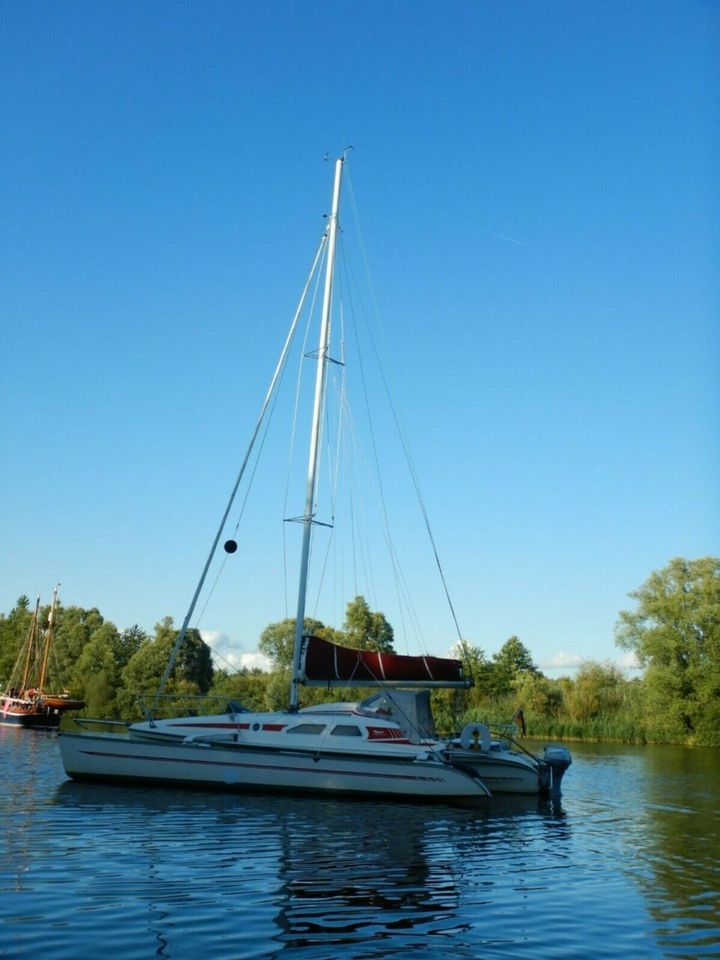 Trimaran Kat Dragonfly Farrier Kaufberatung Training Überführung in Goch