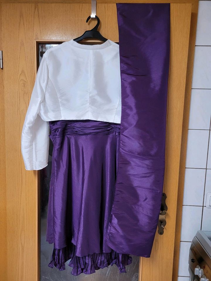 3-tlg. Kleid mit Schultertuch + Bolero von City Girl in Gebesee