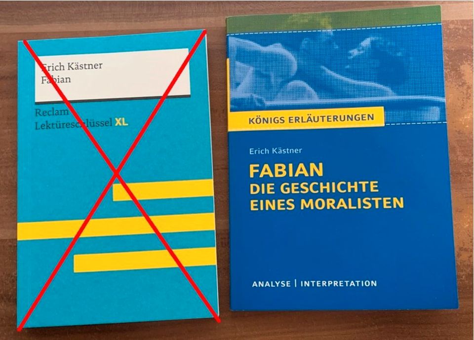 Fabian - Erich Kästner | Königs Erläuterungen in Büchen