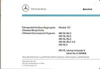 MERCEDES BENZ Modell 107 Teile-Bildkatalog Baden-Württemberg - Karlsruhe Vorschau