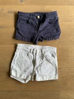 H&M ❤️ Jeans-Shorts Hot-Pants blau weiß 134 Leipzig - Leipzig, Zentrum Vorschau
