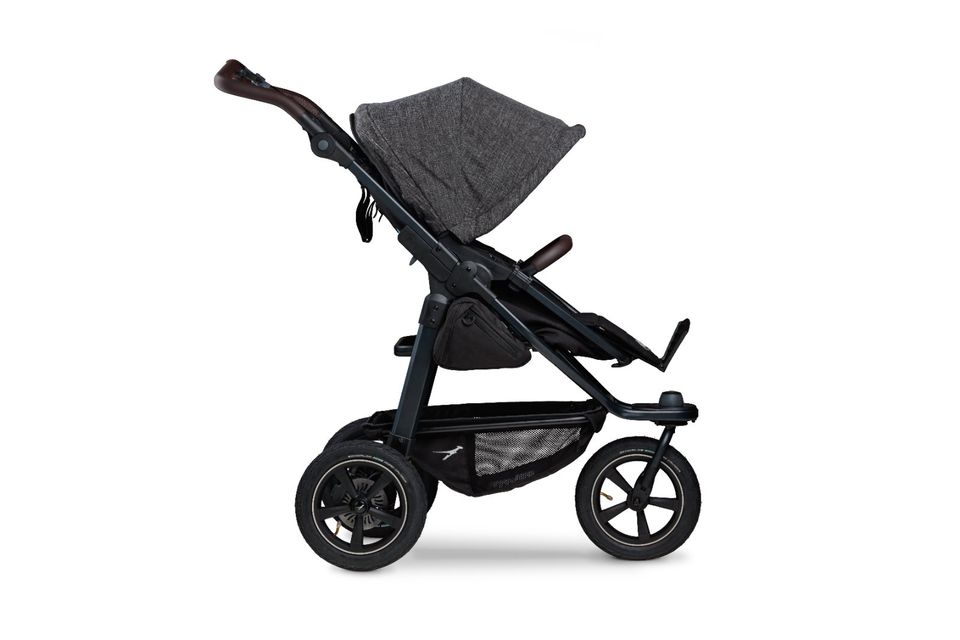 TFK Mono 2 - 2in1 Kombi-Kinderwagen - Luftreifen - Premium Anthrazit - GRATIS XXL-Zubehörpaket - NEU in Fulda