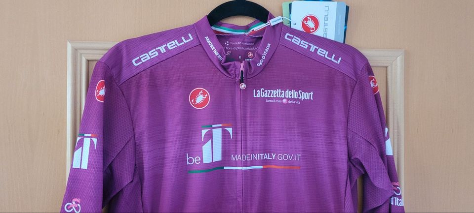 ORIGINAL GIRO D'ITALIA MAGLIA CICLAMINO Trikot 2022 -NEU XL (L) in Sondershausen