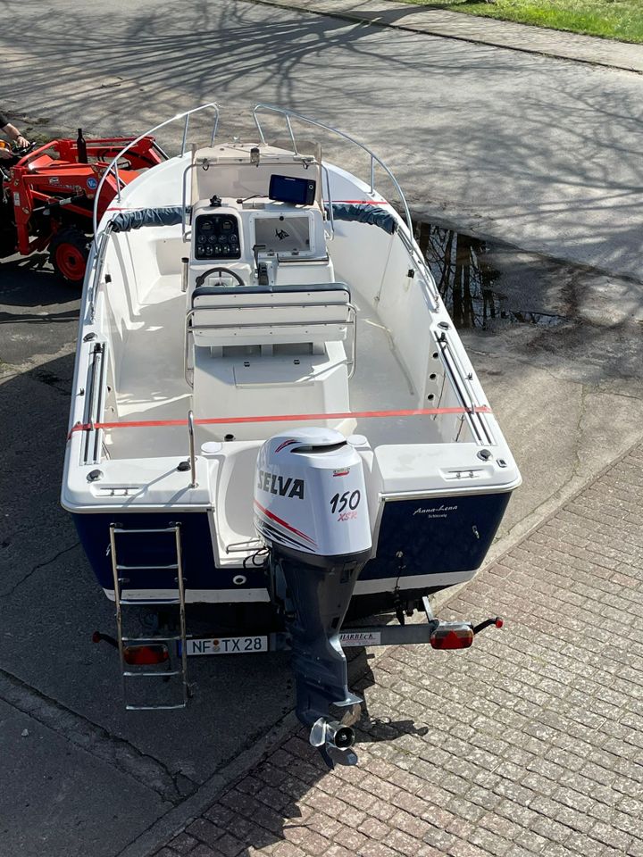 Hochsee Angelboot Pro Line 6,20, 150 PS Viertakt / Einspritzung in Hamburg