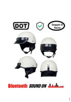 Schöner Jet-Helm Weiß DOT Gepr • Bluetooth •  iOS Siri & Android Düsseldorf - Pempelfort Vorschau
