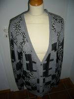 Versace, Strickjacke, grau/schwarz, Wolle, Gr. i 54 (48/50) NEU Nordrhein-Westfalen - Eitorf Vorschau