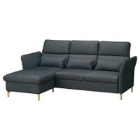 IKEA FAMMARP 3er-Bettsofa, Schlafsofa, links schwarz / grau Hessen - Offenbach Vorschau