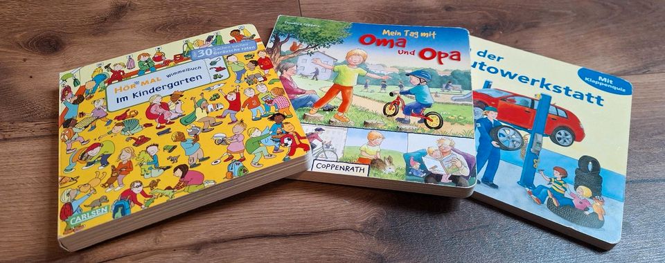 Kinderbücher Wimmelbuch, Klapptürchen in Neuburg (Nordwestmecklenburg)