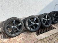 AUDI Original Alufelgen Schwarz 205 50 R17 Winterreifen Dunlop Sp Baden-Württemberg - Muggensturm Vorschau