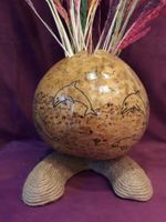 Handmade Vase Kürbis Afrika Style Hessen - Alsfeld Vorschau