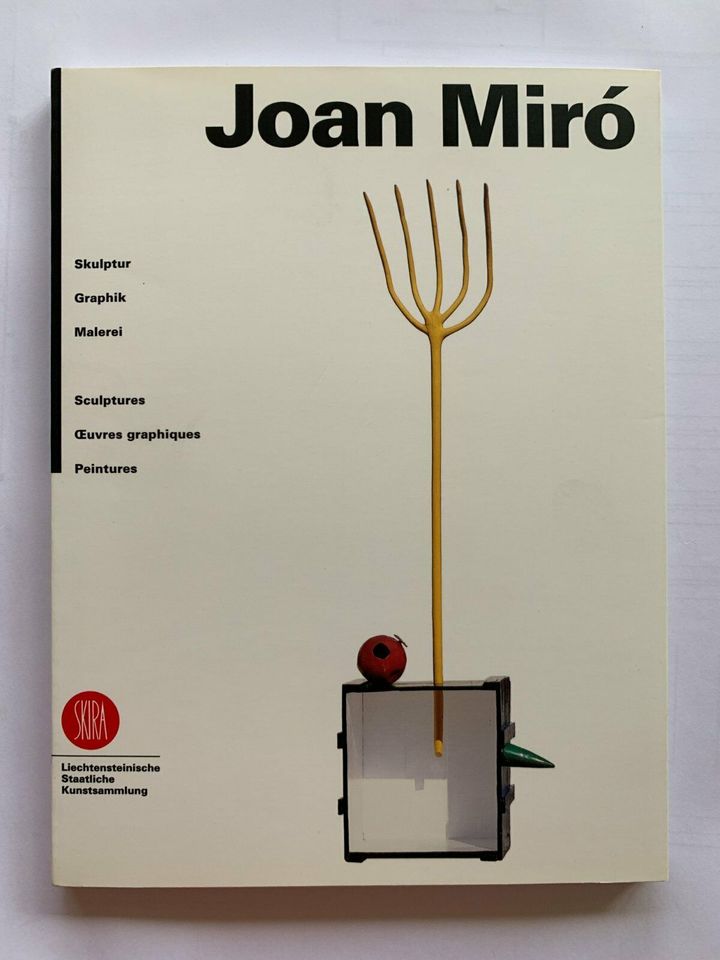 Joan Miró - Skulptur, Graphik, Malerei, Katalog Liechtenstein in Dortmund