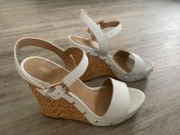 Michael Kors Wedges, Absatzschuhe, High Heels Weiss Nieten Leder Rheinland-Pfalz - Mainz Vorschau