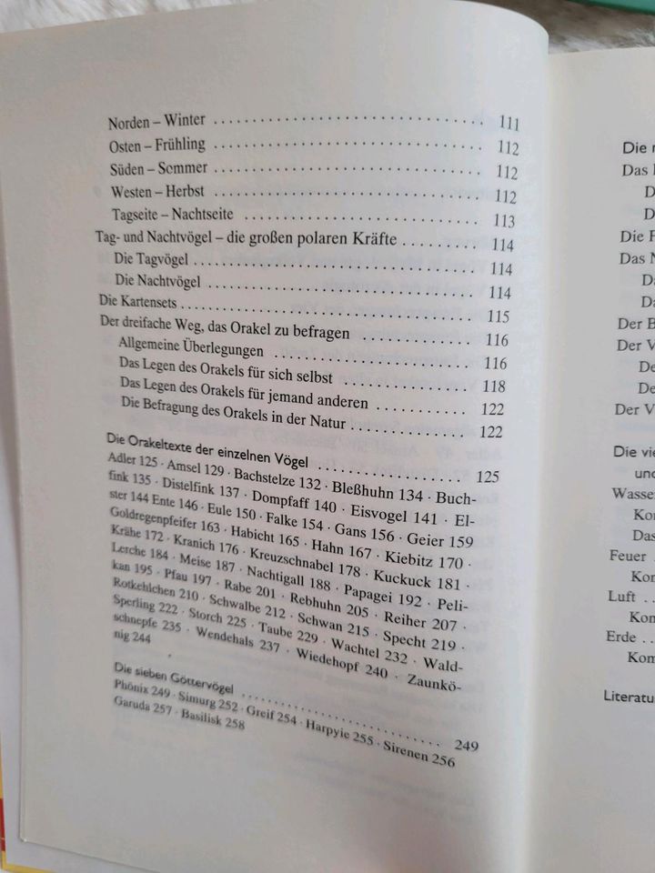 Kartenset, Vogelorakel, ungenutzt, vollständig, top♥️ in Bamberg