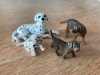 Schleich Hund Dalmatiner + Welpe und brauner Labrador + Welpe Hessen - Bad Vilbel Vorschau