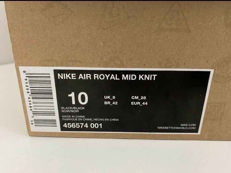 Nike Air Royal Mid Knit Neu in Box aus 2011, Jordan 1, High in Berlin -  Lichterfelde | eBay Kleinanzeigen ist jetzt Kleinanzeigen