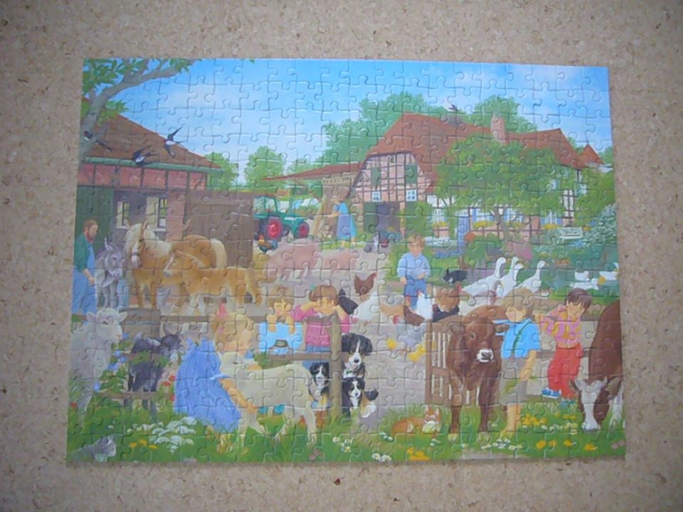 Ravensburger (R) Puzzle - 300 Teile - Tiere auf dem Bauernhof in Walderbach