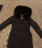 Blonde No 8 Winterjacke Parka dkl blau schwarz S 36 Fellkragen Schleswig-Holstein - Poyenberg Vorschau