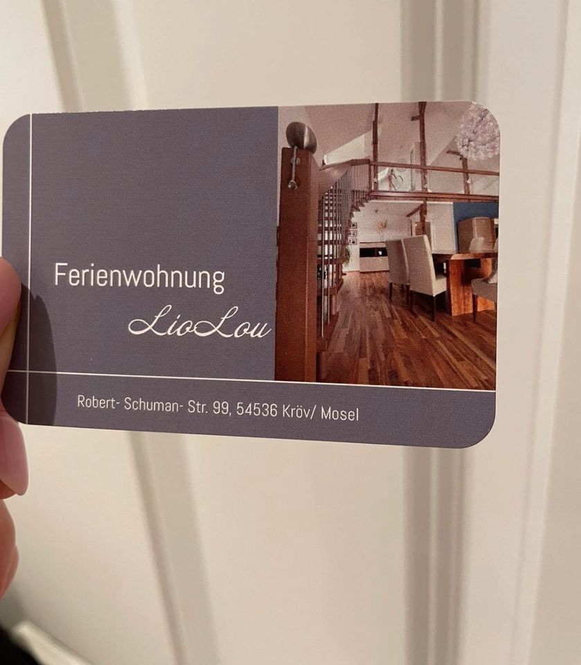 Ferienwohnung/Haus LioLou in Kröv an der Mosel in Kröv