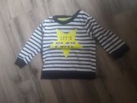 Baby Pullover Junge hellgrau-dunkelblau gestreift Topomini Gr 86 Sachsen - Wohlbach Vorschau