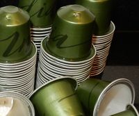 200 leere Nespresso Alu-Kapseln: INDIA grün/khaki - ohne Membrane Nordrhein-Westfalen - Mönchengladbach Vorschau