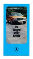 Prospekt Neuwagen Selbstabholung - "Ihr Wagen steht bereit" 1977 Niedersachsen - Alfeld (Leine) Vorschau