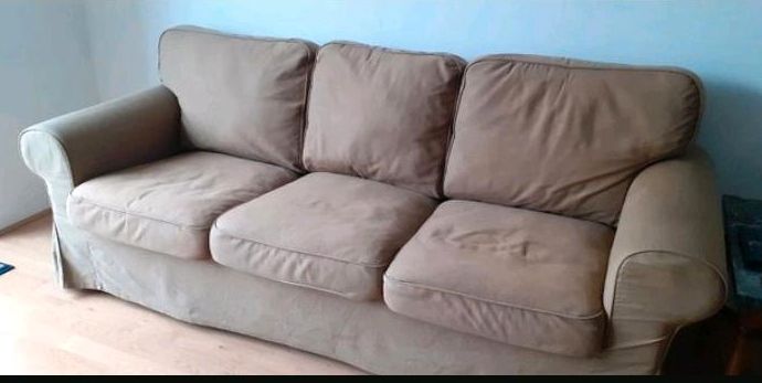 IKEA Sofa  Ektrop, 3er Sofa  Braun in Bremen