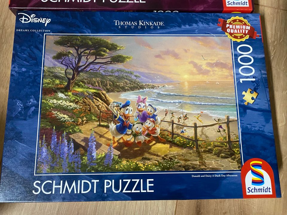 Kinkade Disney Puzzle 1000 Donald in Dürrlauingen