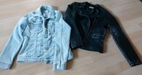 Jeans Jacke und Kunstleder Jacke in Gr. 152 von Kids Only Nordrhein-Westfalen - Langenberg Vorschau