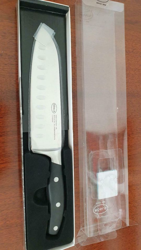 NEU Rösle Santokumesser 17,5 cm Küchenmesser Kochmesser Messer in  Nordrhein-Westfalen - Iserlohn | eBay Kleinanzeigen ist jetzt Kleinanzeigen
