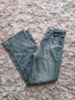 High waist Jeans Schlaghose gerades breites Bein Wide Leg zara Hessen - Friedrichsdorf Vorschau