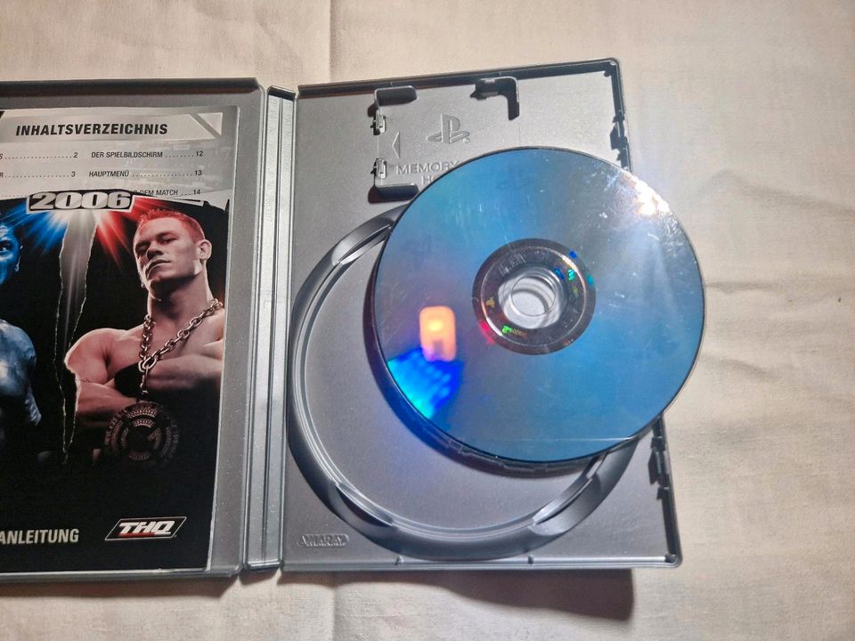 PS2 SmackDown! vs. RAW 2006 Playstation 2 in Bad Mergentheim