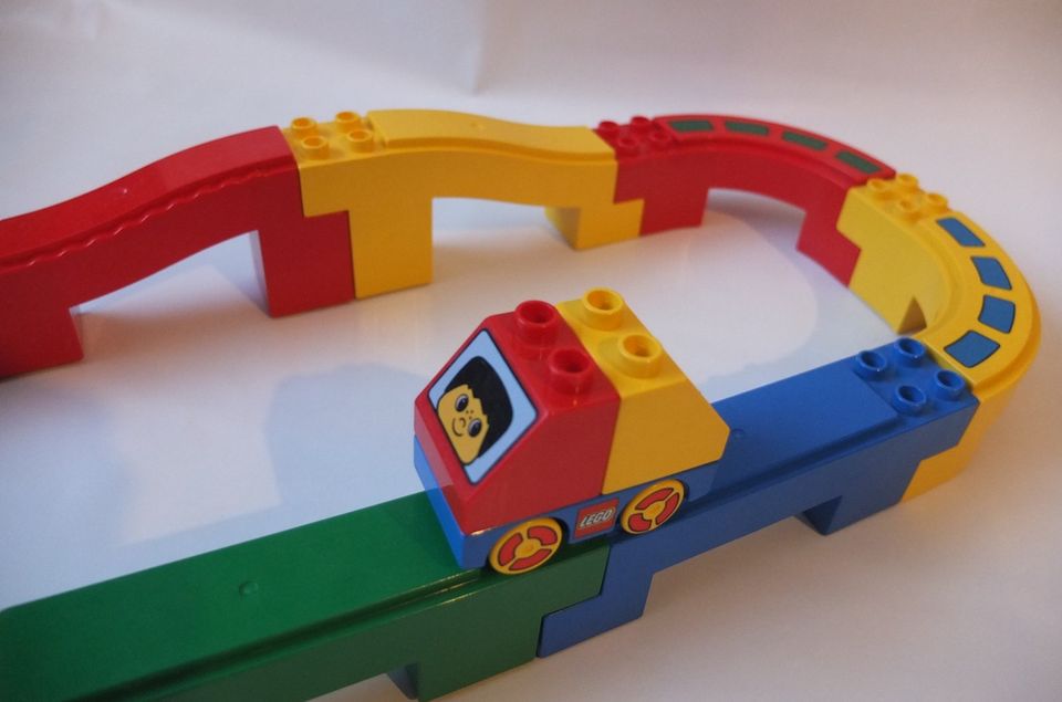 Lego DUPLO BASIC SET Highway Autobahn Vintage selten in Ottensoos