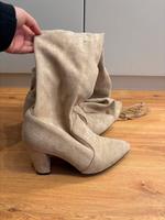 Overknees beige Bremen - Neustadt Vorschau
