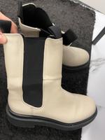 Stiefeletten beige/schwarz Nordrhein-Westfalen - Alsdorf Vorschau