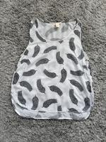 H&M Tank Top T Shirt für Damen in Größe 34 (36) weiß schwarz Hessen - Gründau Vorschau