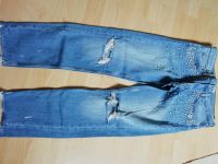 Zara woman, destroyed jeans, gr s, bleached, Rheinland-Pfalz - Worms Vorschau