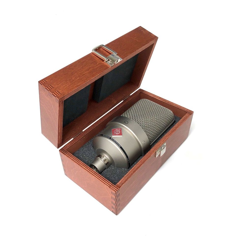 Wooden Box for Neumann TLM49 Microphones ab 69,- in Berlin