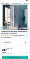 Duschkabine Duscheabtrennnung Form Tür Vorhang Niedersachsen - Braunschweig Vorschau
