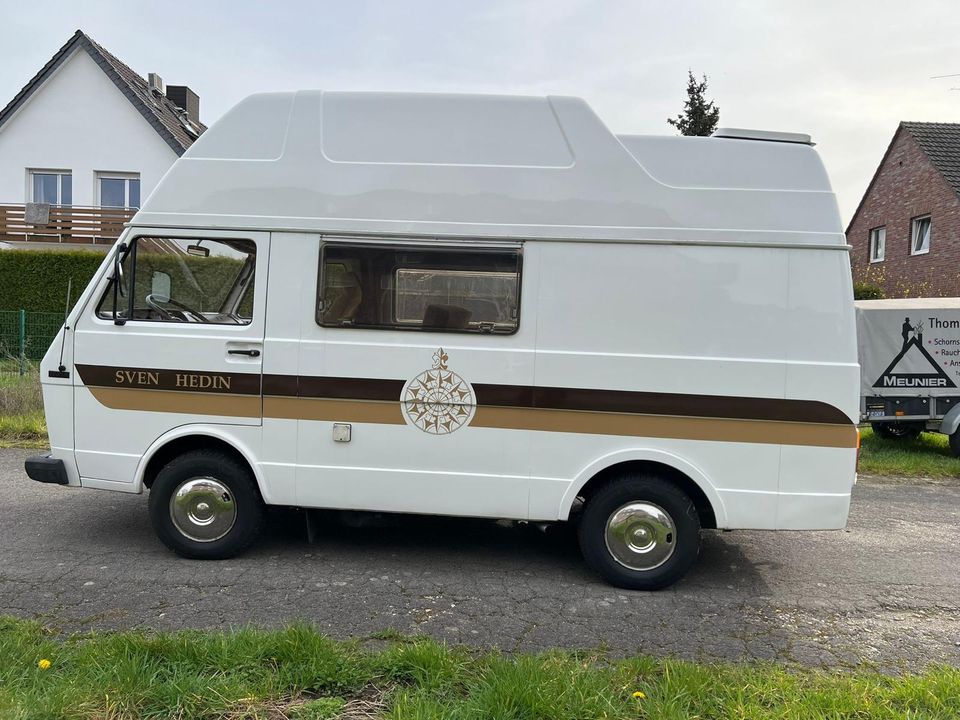 Volkswagen LT 28/31 Sven Hedin Wohnmobil Oldtimer 2.0 in Mönchengladbach