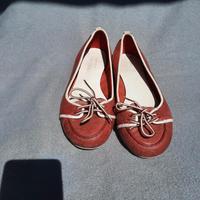 Timberland Lederschuhe Gr.36 Ballerinas rot top Zustand Berlin - Pankow Vorschau