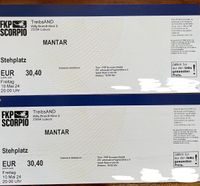 Konzert-Karte MANTAR Lübeck Hannover - Mitte Vorschau