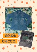 Coole Jeans Bluse Gr.128 Chicco mit Print wie Neu Leipzig - Burghausen-Rückmarsdorf Vorschau