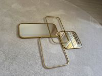 Dekospiegel - Wanddeko Spiegel und goldfarbenes Metall Nordrhein-Westfalen - Marl Vorschau