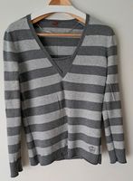 Esprit Pullover grau gestreift Hessen - Bensheim Vorschau