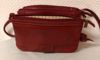 Vintage Leder Tasche BÄR Handtasche Rot Niedersachsen - Weyhe Vorschau