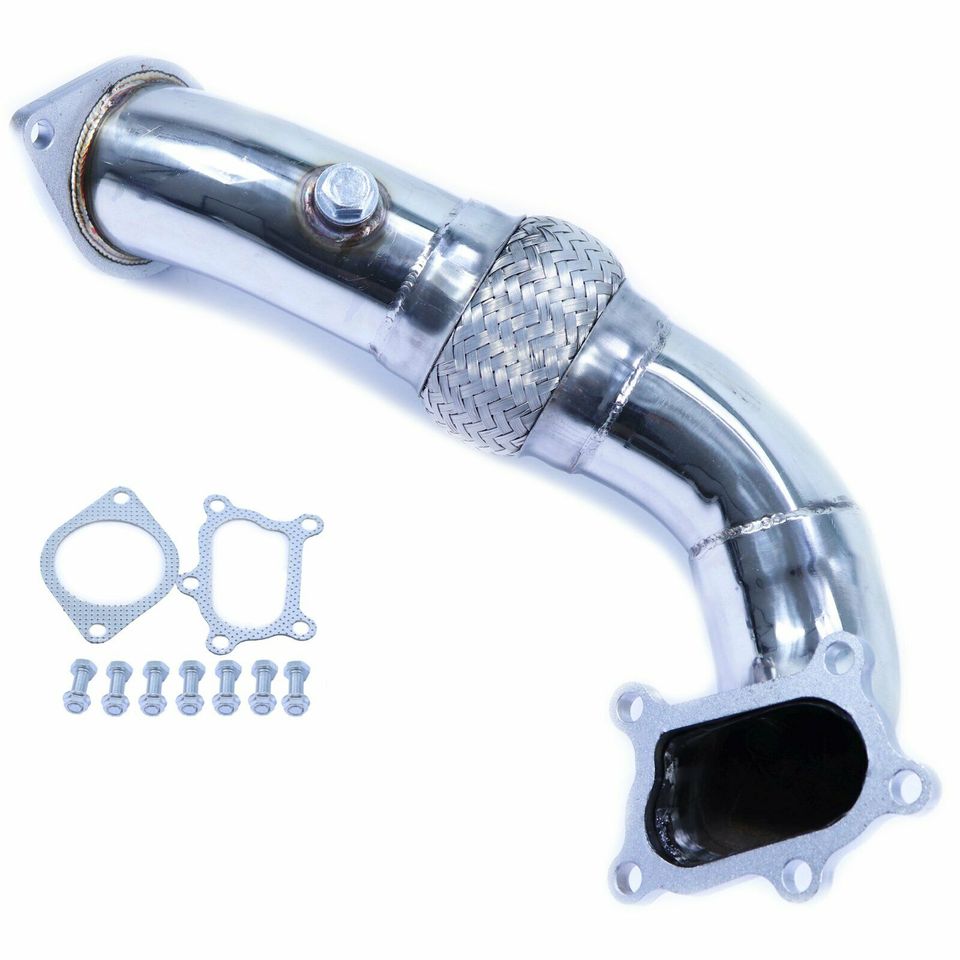 Edelstahl Downpipe  3" 76mm - Mazda 3 2.3 MPS Turbo in Frankfurt am Main